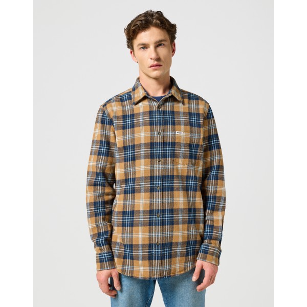 ΠΟΥΚΑΜΙΣΟ WRANGLER 112357225-MUSTARD
