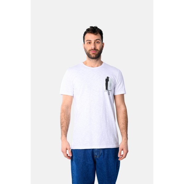 ΜΠΛΟΥΖΑ PACO 2531024-WHITE