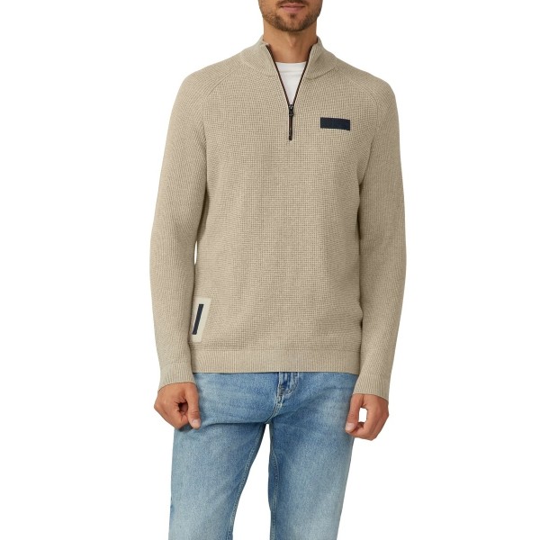 ΠΛΕΧΤΟ S'OLIVER 2170223-BEIGE