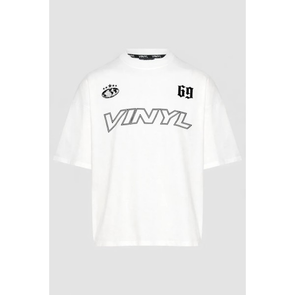 ΜΠΛΟΥΖΑ VINYL 96347-02-WHITE