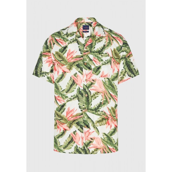 ΠΟΥΚΑΜΙΣΑ FUNKYBUDDHA FBM009-051-05-OFF WHITE