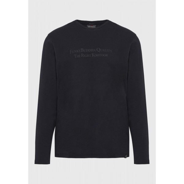 ΜΠΛΟΥΖΑ FUNKYBUDDHA FBM010-007-07-BLACK