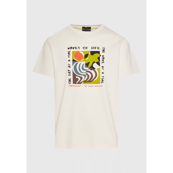 ΜΠΛΟΥΖΑ FUNKYBUDDHA FBM011-053-04-WHITE