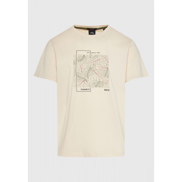 ΜΠΛΟΥΖΑ FUNKYBUDDHA FBM011-061-04-BEIGE
