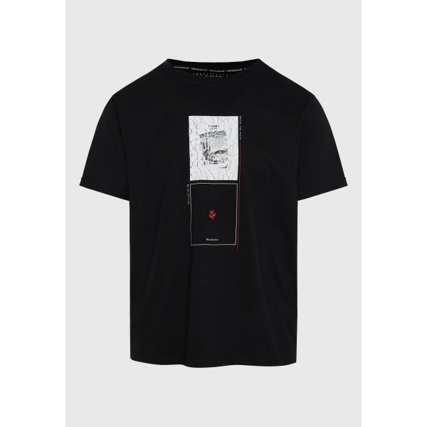ΜΠΛΟΥΖΑ FUNKYBUDDHA FBM011-307-04-BLACK