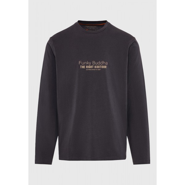 ΜΠΛΟΥΖΑ FUNKYBUDDHA FBM012-003-07-BLACK