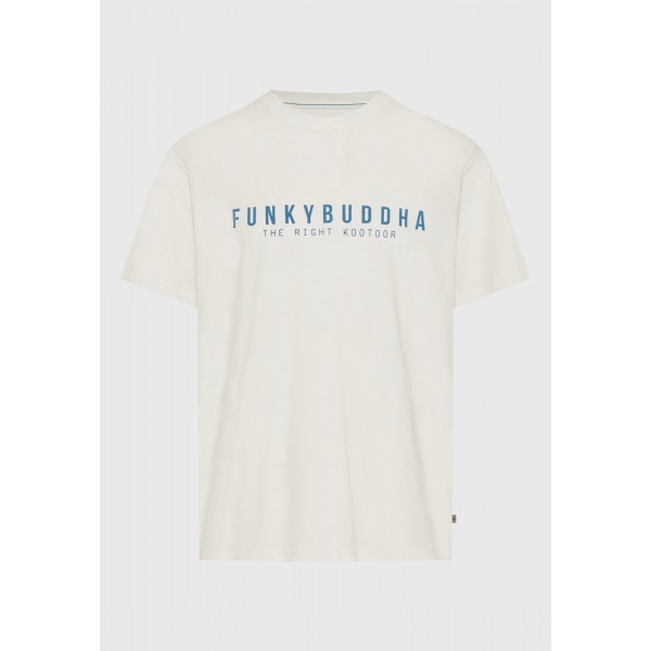 ΜΠΛΟΥΖΑ FUNKYBUDDHA FBM013-011-04-OFF WHITE
