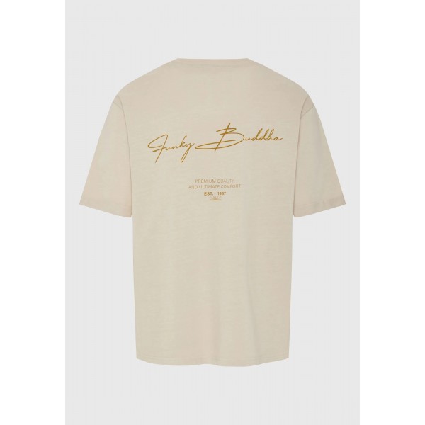 ΜΠΛΟΥΖΑ FUNKYBUDDHA FBM013-013-04-BEIGE
