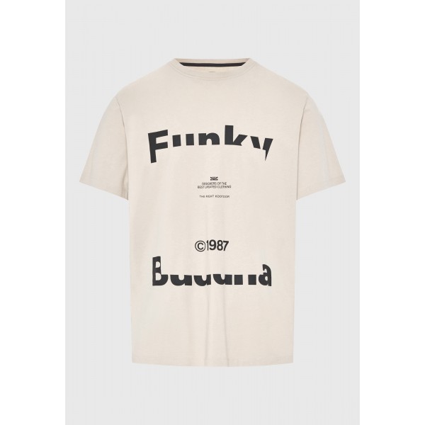 ΜΠΛΟΥΖΑ FUNKYBUDDHA FBM013-029-04-BEIGE