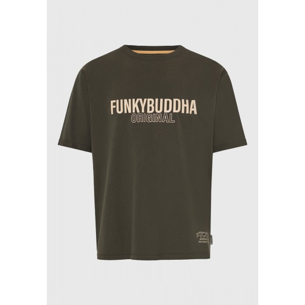 ΜΠΛΟΥΖΑ FUNKYBUDDHA FBM013-032-04-OLIVE
