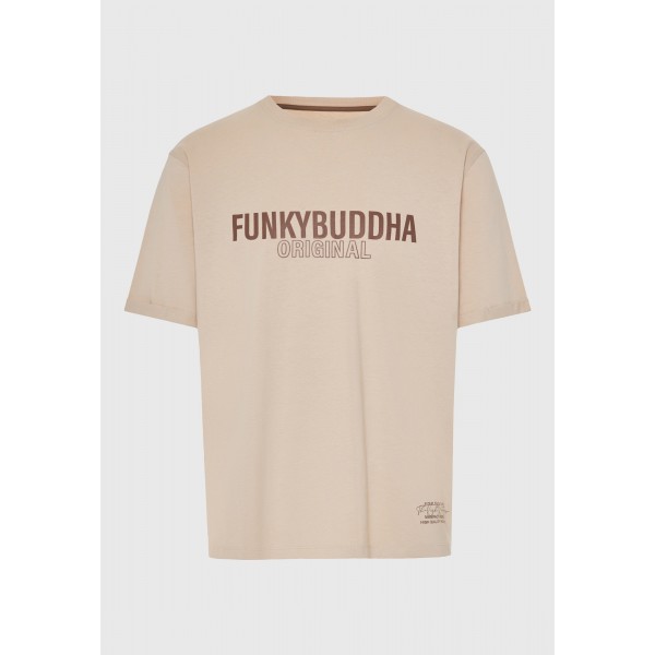 ΜΠΛΟΥΖΑ FUNKYBUDDHA FBM013-032-04-BEIGE