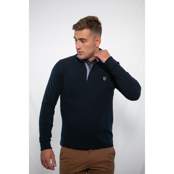 ΠΛΕΧΤΟ SIDE EFFECT LPZ-1681-NAVY