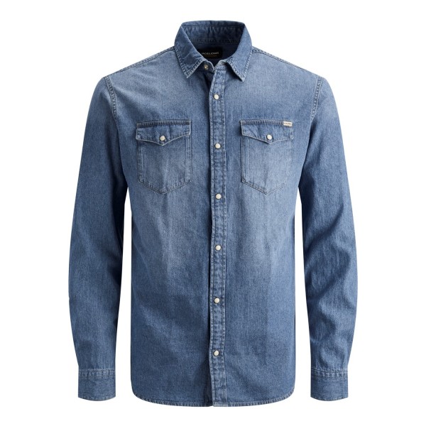 ΠΟΥΚΑΜΙΣΟ JACK&JONES 12138115-BLUE