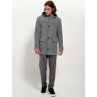 ΗΜΙΠΑΛΤΟ TRESOR 2564-GREY