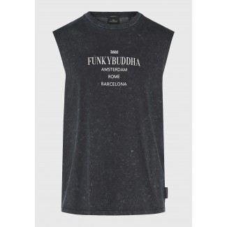 ΜΠΛΟΥΖΑ FUNKYBUDDHA FBM009-028-04-BLACK