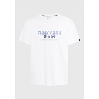 ΜΠΛΟΥΖΑ FUNKYBUDDHA FBM011-034-04-WHITE