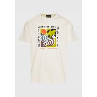ΜΠΛΟΥΖΑ FUNKYBUDDHA FBM011-053-04-WHITE