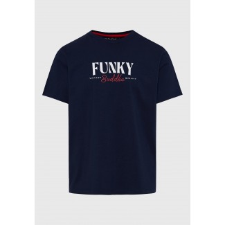 ΜΠΛΟΥΖΑ FUNKYBUDDHA FBM011-084-04-NAVY