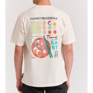 ΜΠΛΟΥΖΑ FUNKYBUDDHA FBM011-331-04-OFF WHITE