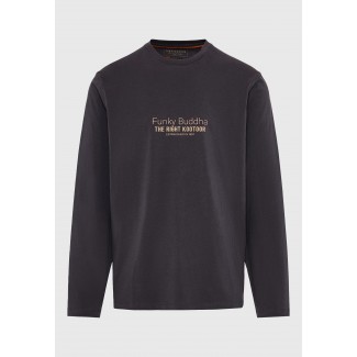 ΜΠΛΟΥΖΑ FUNKYBUDDHA FBM012-003-07-BLACK