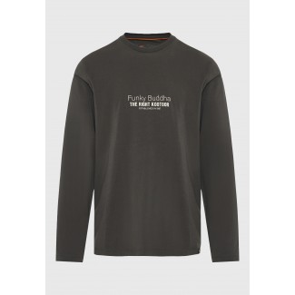 ΜΠΛΟΥΖΑ FUNKYBUDDHA FBM012-003-07-XAKI