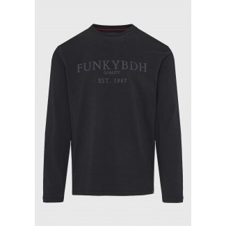 ΜΠΛΟΥΖΑ FUNKYBUDDHA FBM012-005-07-BLACK