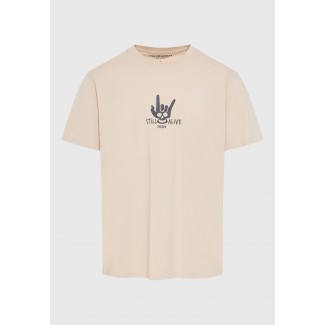 ΜΠΛΟΥΖΑ FUNKYBUDDHA FBM012-019-04-BEIGE