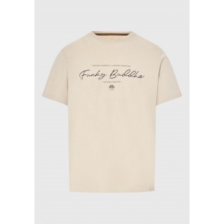ΜΠΛΟΥΖΑ FUNKYBUDDHA FBM013-022-04-BEIGE