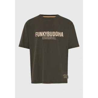 ΜΠΛΟΥΖΑ FUNKYBUDDHA FBM013-032-04-OLIVE